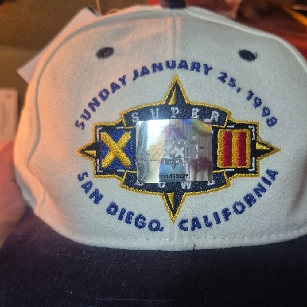 Super Bowl 32 Hat 01 25 1998 Nwot .